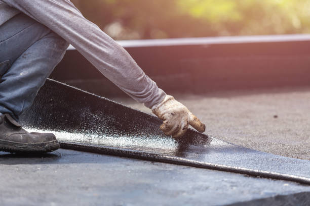Professional Crawl Space Encapsulation technician working in Maryville, IL